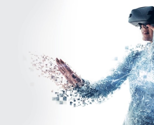 Akzent Digitalisierung oder Digital Transformiert